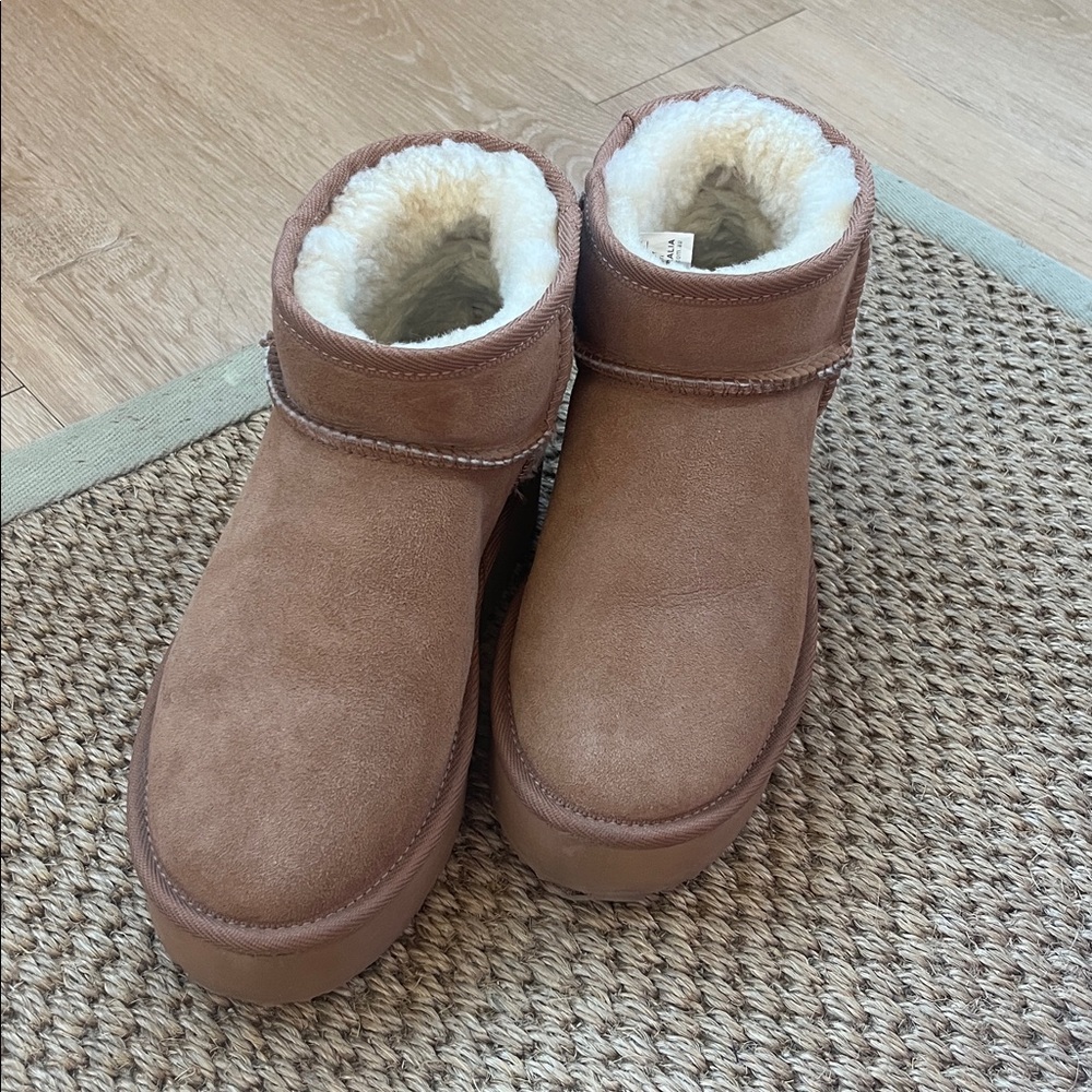 Women's Classic Ultra Mini Platform in Chestnut